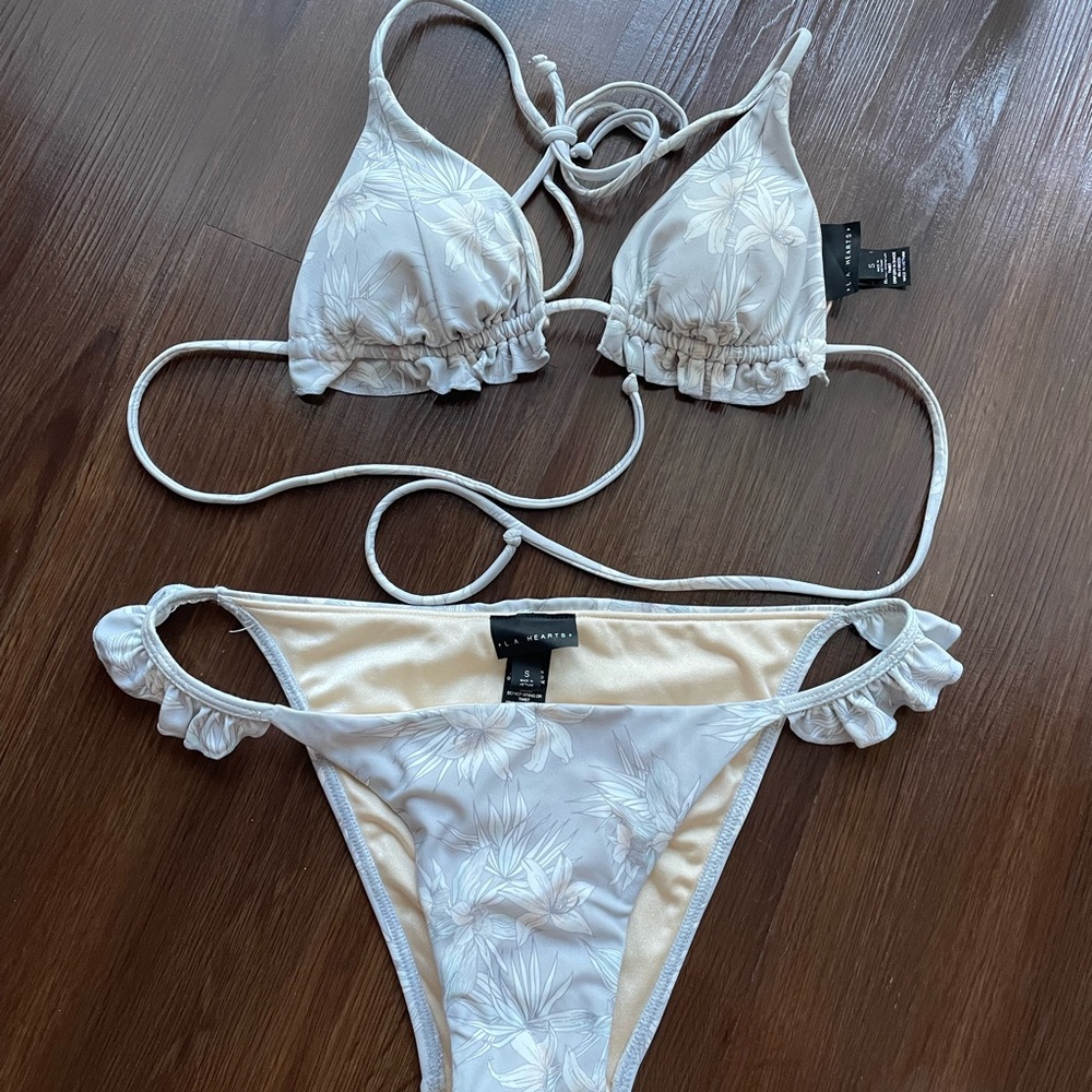 LA Hearts Bikini Set